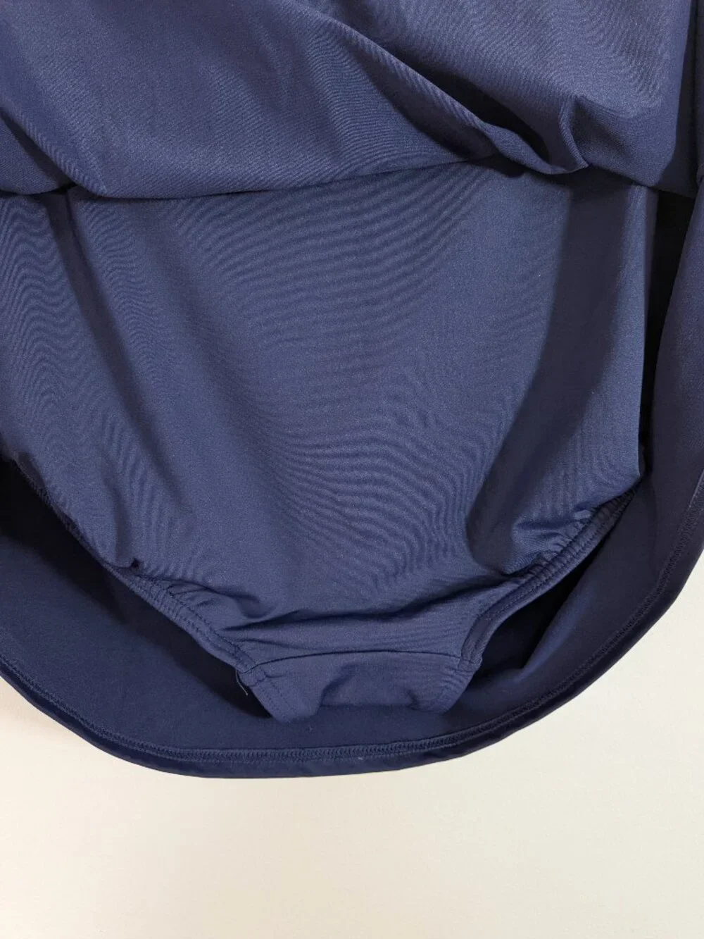 NWT Land's End Swim Bottoms Skirt Bikini Womens 18W Navy Blue